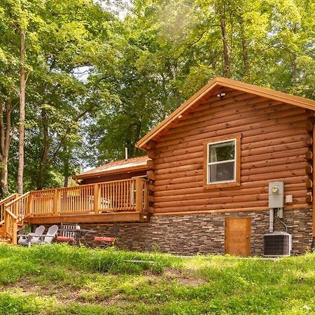 Secluded Wooded Cabin Near The Hocking Hills New Straitsville Ngoại thất bức ảnh